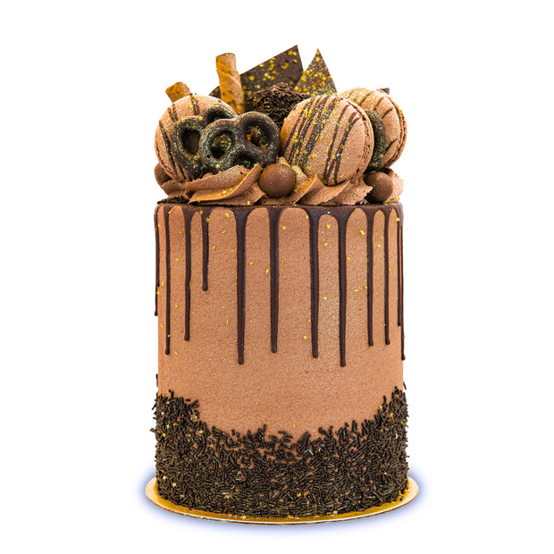 24-Karat Chocolate Cake