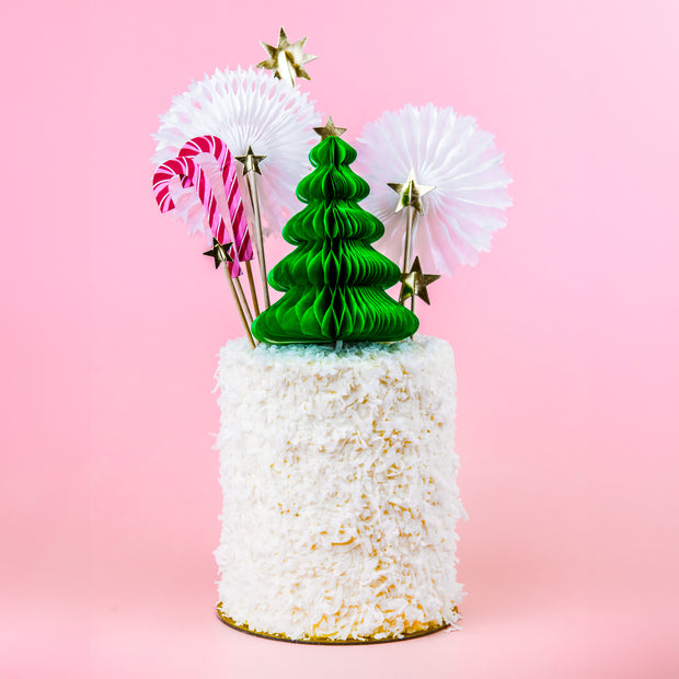 Holiday Chocolate Coconut Cake