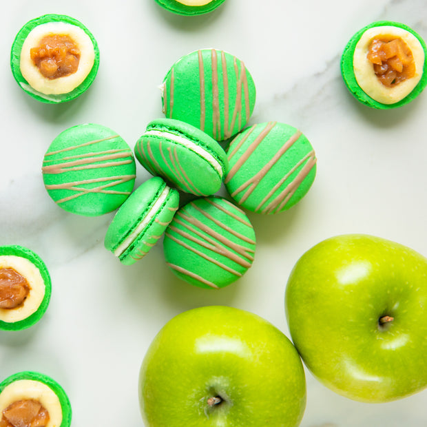 Caramel Apple Macaron