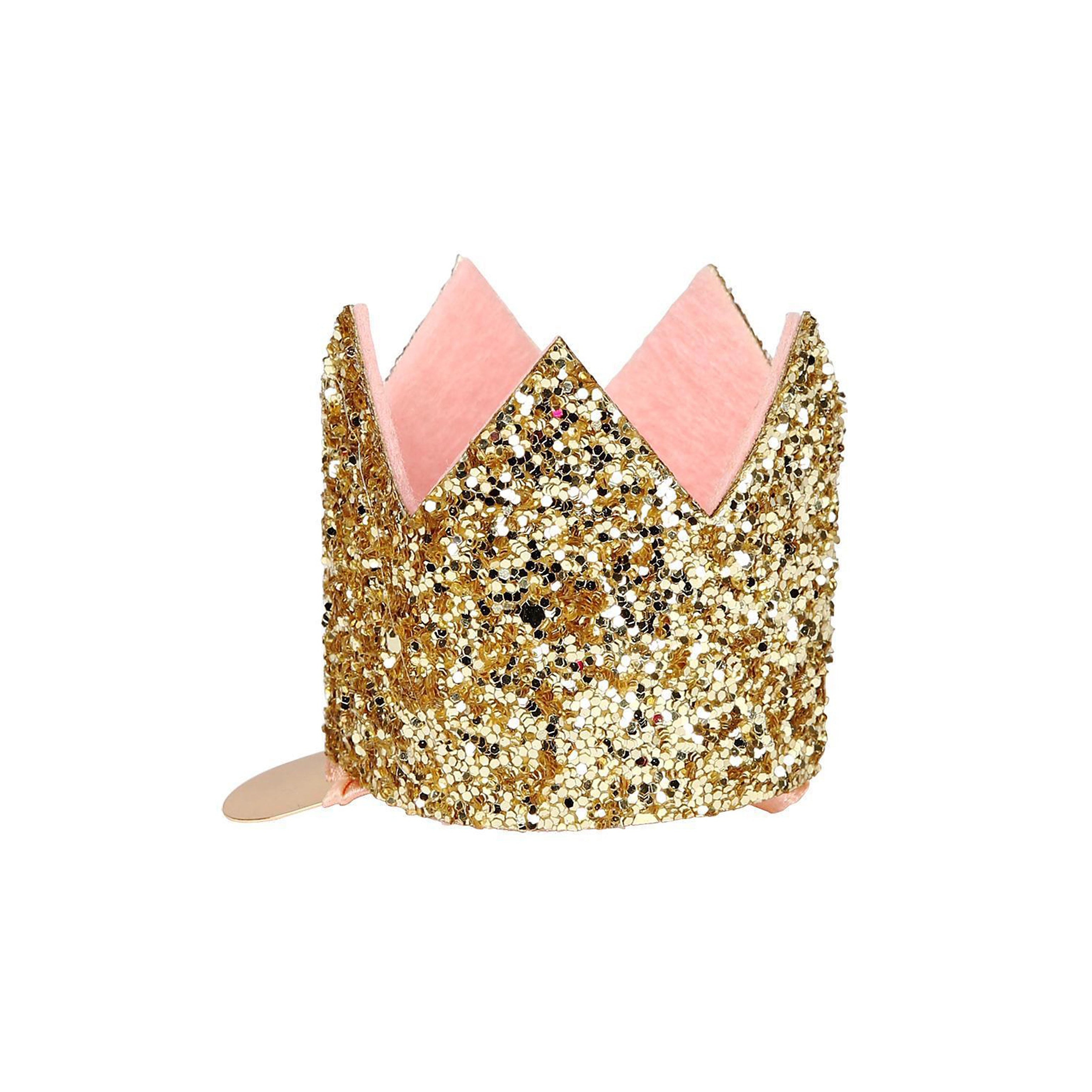 Gold crown shop hair clip