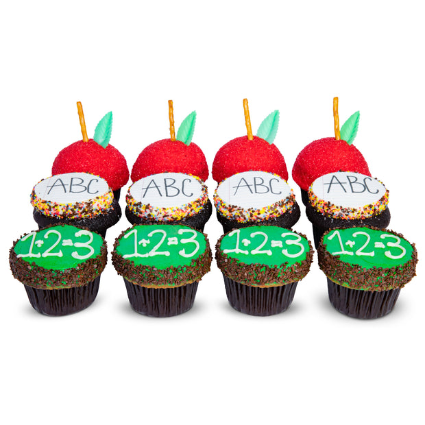 Back to School Dozen-Trophy Cupcakes