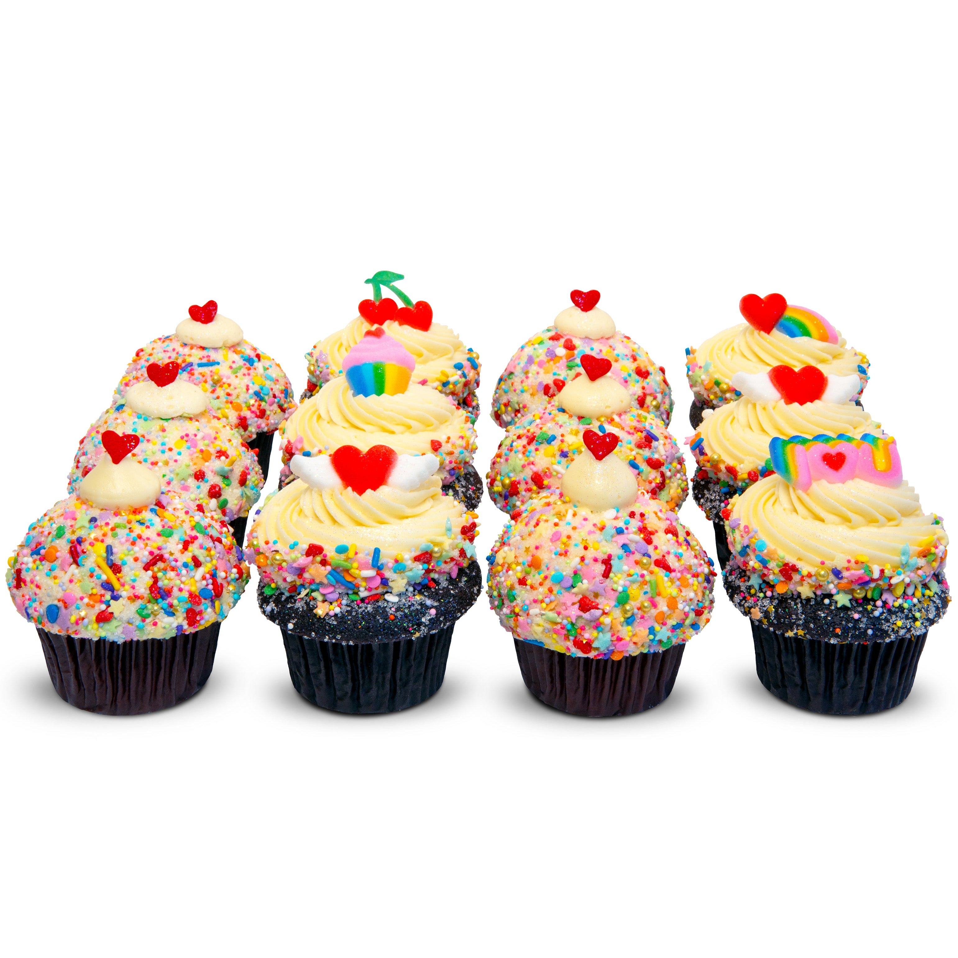 Big Dot of Happiness Love is Love - Pride - Rainbow Party Favors and  Cupcake Kit - Fabulous Favor Party Pack - 100 Pieces